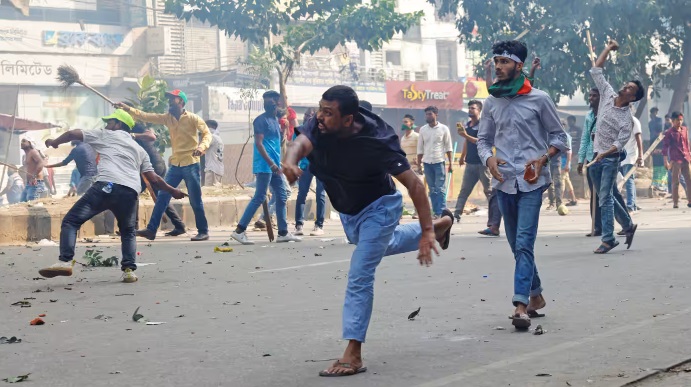 Bangladesh political rallies spark clashes as election tensions rise
