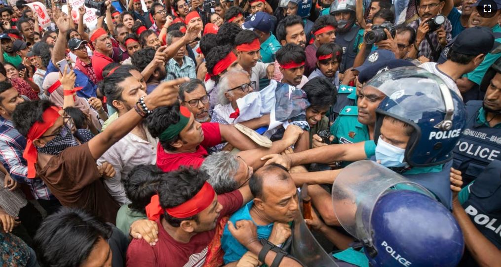 Bangladesh faces growing criticism for violent crackdown on students