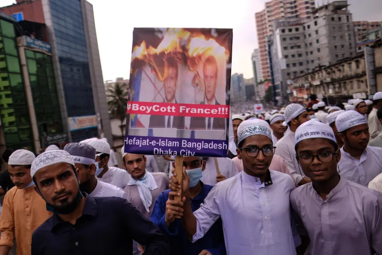 Why is Bangladesh protesting against France?