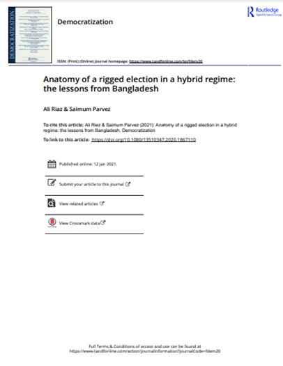 Anatomy of a rigged election in a hybrid regime: the lessons from Bangladesh