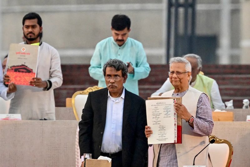 Bangladesh parties sign historic reform charter