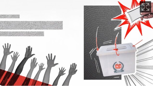 Reading Donald Lu’s letter, intently