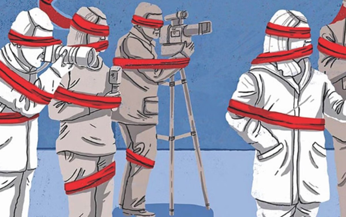 Democratic backsliding and the information battle